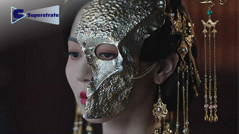 Khung cảnh kinh thành đầy căng thẳng trong Đào Hoa Ánh Giang Sơn.